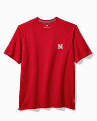 Collegiate Bali Beach Crew T-Shirt - nebraska