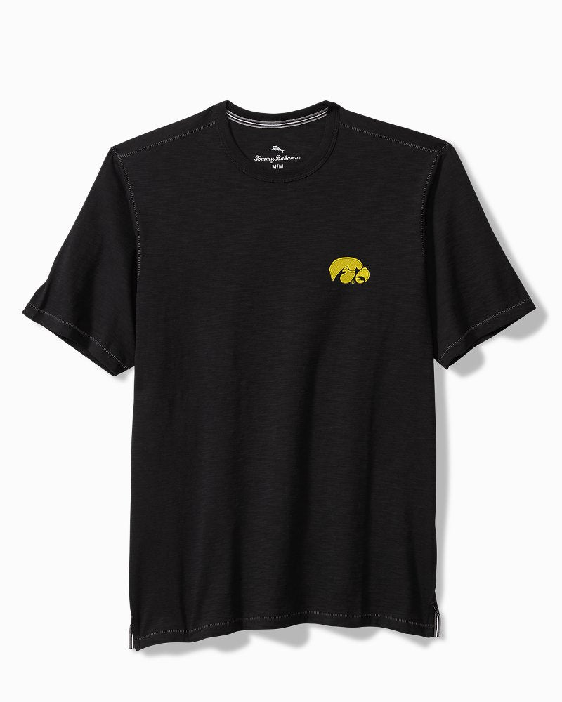 Collegiate Bali Beach Crew T-Shirt - Iowablack