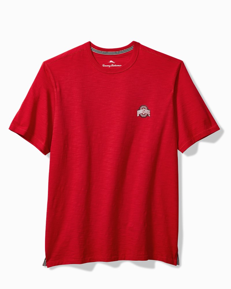 Collegiate Bali Beach Crew T-Shirt - Ohio Statered B
