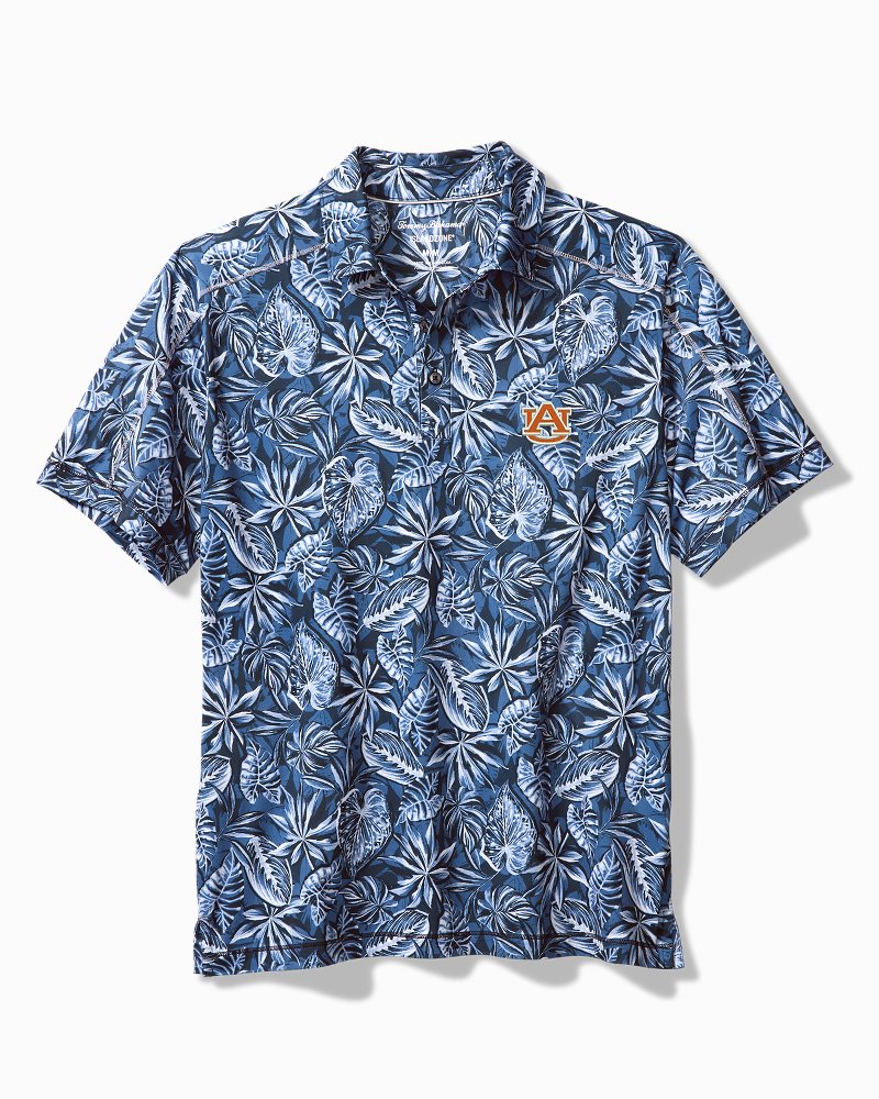 Collegiate Tropical Score IslandZone Polo - auburn
