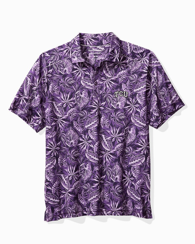 Collegiate Tropical Score IslandZone Polo - TCU