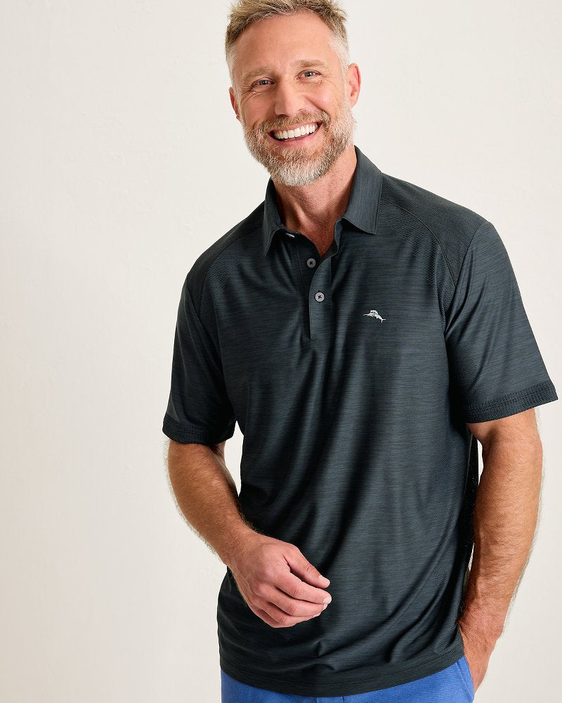 Palm Coast Pro IslandZone Polo - Jet Black