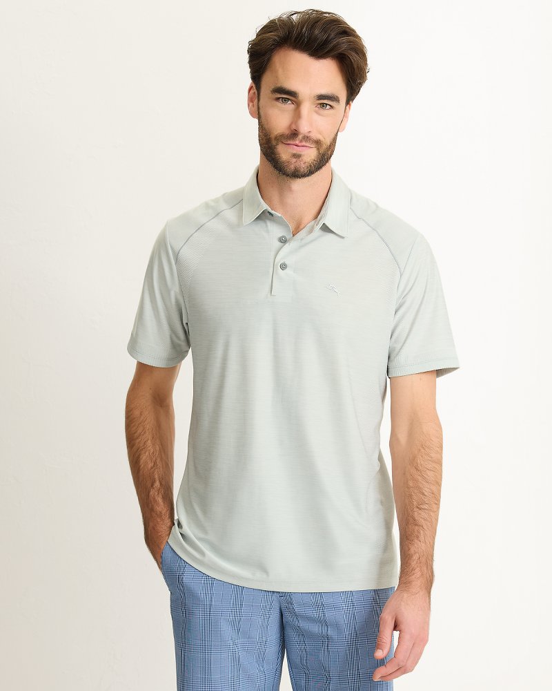 Palm Coast Pro IslandZone Polo - Summer Grey