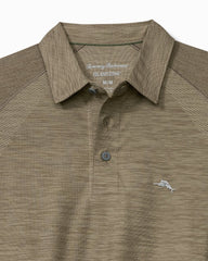Palm Coast Pro IslandZone Polo - Brindle Taupe