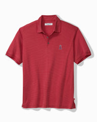 MLB Bay Stripe IslandZone Polo - los_angeles_angels