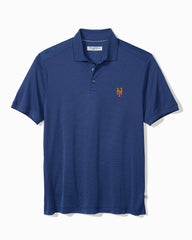 MLB Bay Stripe IslandZone Polo - new_york_mets