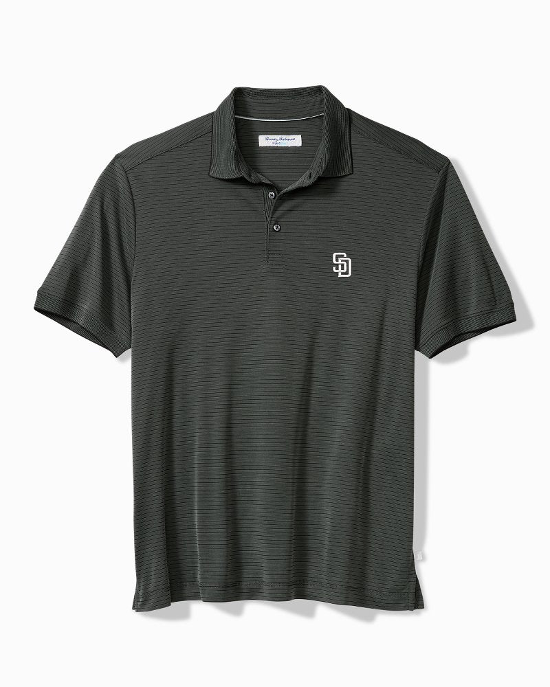 MLB Bay Stripe IslandZone Polo - san_diego_padres