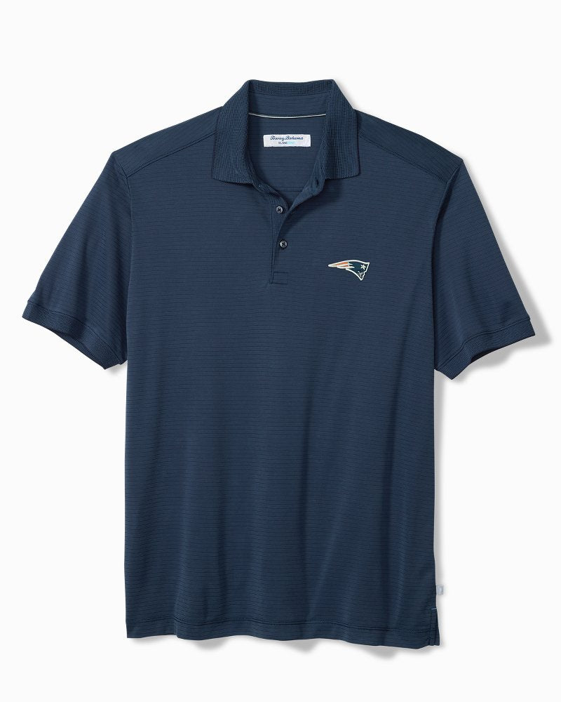 NFL Bay Stripe IslandZone Polo - new_england_patriots