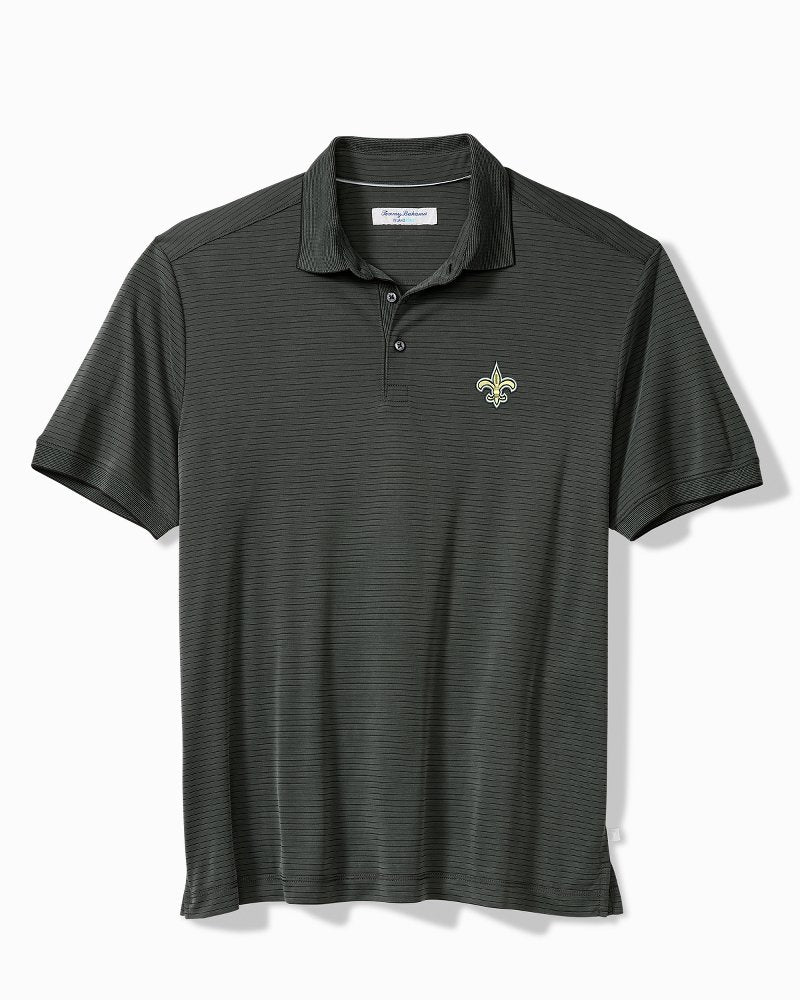 NFL Bay Stripe IslandZone Polo - new_orleans_saints