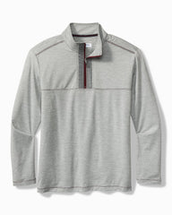 High Score Half-Zip IslandZone Sweatshirt - Maroon Berry