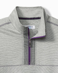 High Score Half-Zip IslandZone Sweatshirt - Deep Grape