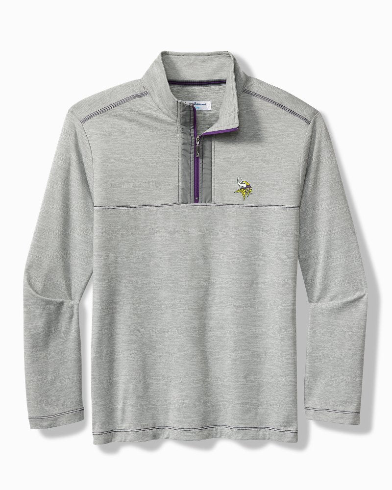 NFL High Score Half-Zip IslandZone Sweatshirt - minnesota_vikings_