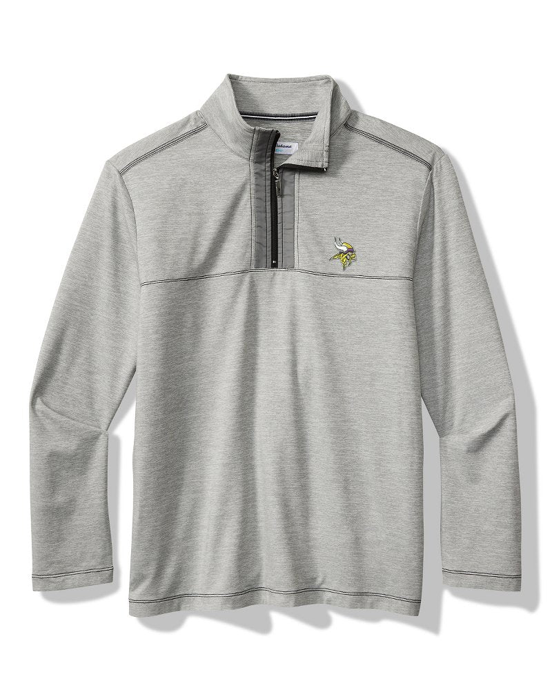 NFL High Score Half-Zip IslandZone Sweatshirt - minnesota_vikings