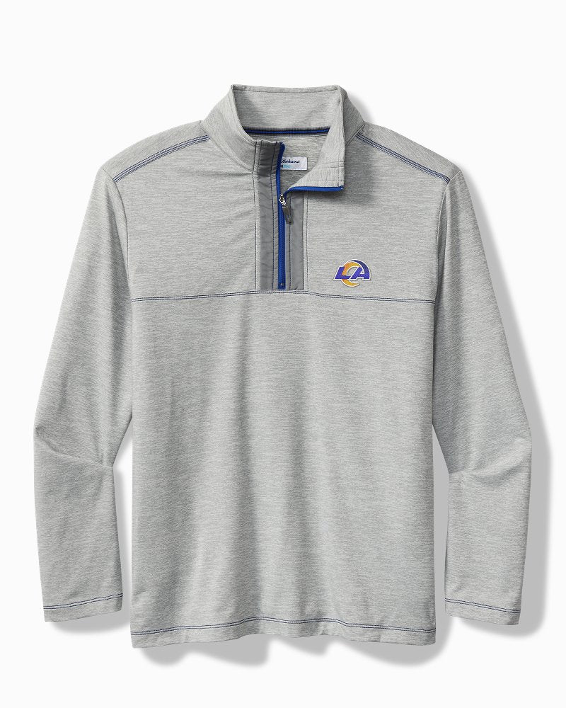 NFL High Score Half-Zip IslandZone Sweatshirt - los_angeles_rams
