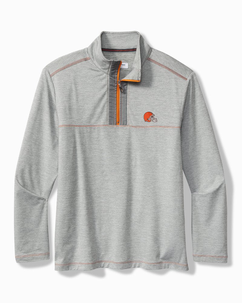 NFL High Score Half-Zip IslandZone Sweatshirt - cleveland_browns