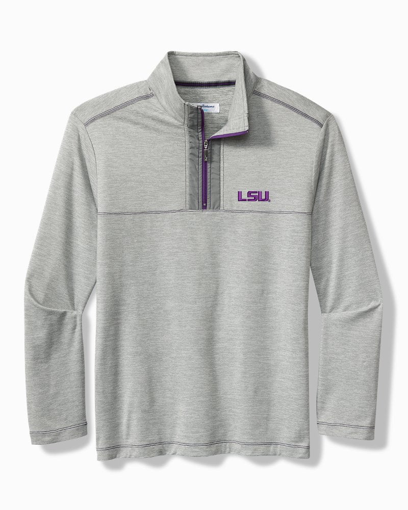 Collegiate High Score Half-Zip IslandZone Sweatshirt - LSU