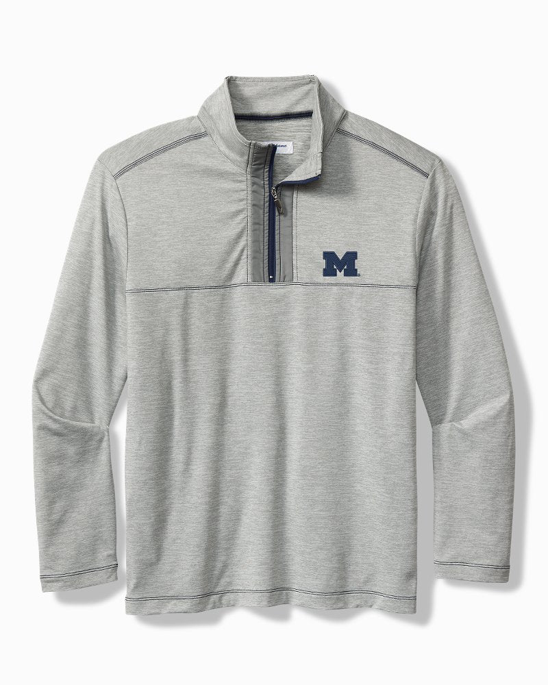 Collegiate High Score Half-Zip IslandZone Sweatshirt - Michigan