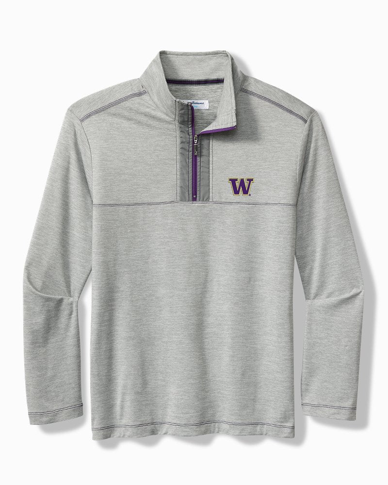 Collegiate High Score Half-Zip IslandZone Sweatshirt - washington