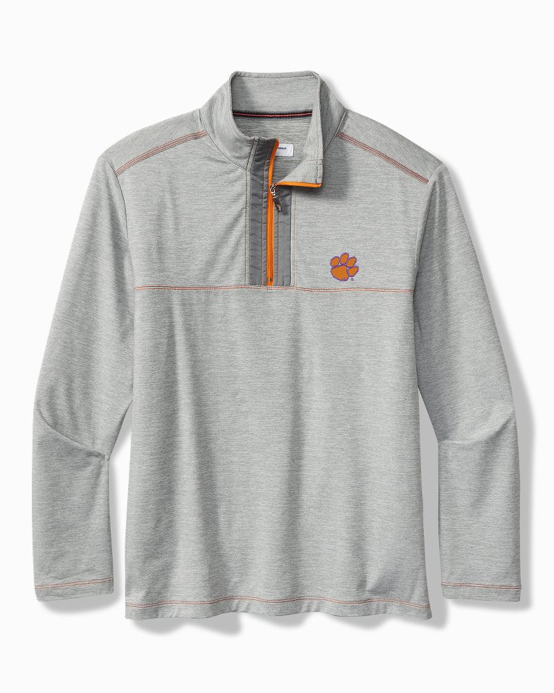 Collegiate High Score Half-Zip IslandZone Sweatshirt - Clemson