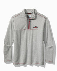 Collegiate High Score Half-Zip IslandZone Sweatshirt - Arkansas