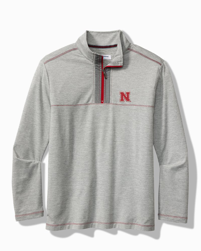 Collegiate High Score Half-Zip IslandZone Sweatshirt - nebraska