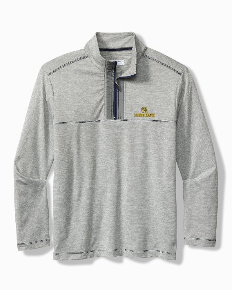 Collegiate High Score Half-Zip IslandZone Sweatshirt - notre_dame