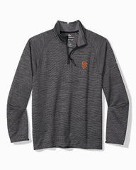 MLB Palm Pro Half-Zip IslandZone Sweatshirt - san_francisco_giants