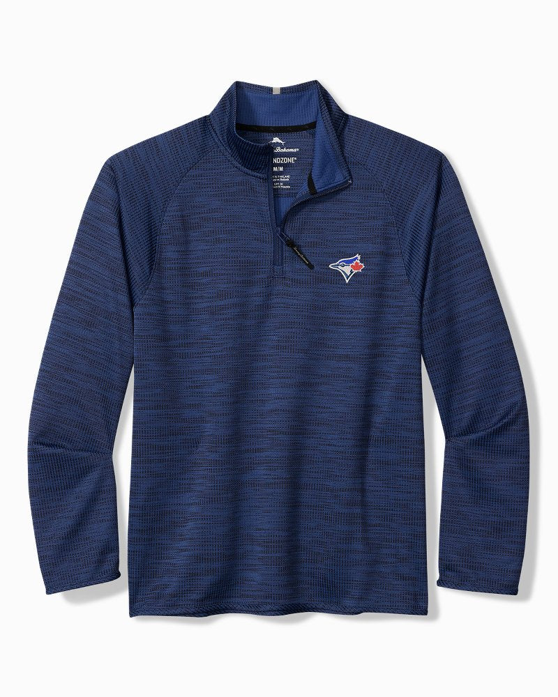 MLB Palm Pro Half-Zip IslandZone Sweatshirt - toronto_blue_jays
