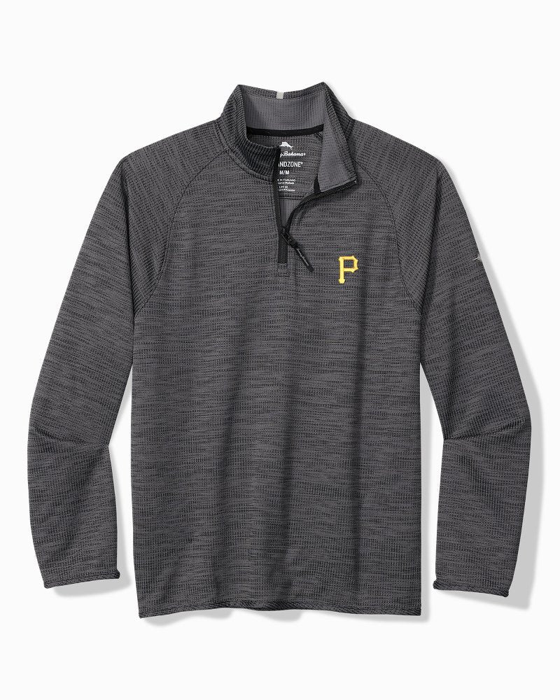 MLB Palm Pro Half-Zip IslandZone Sweatshirt - pittsburgh_pirates