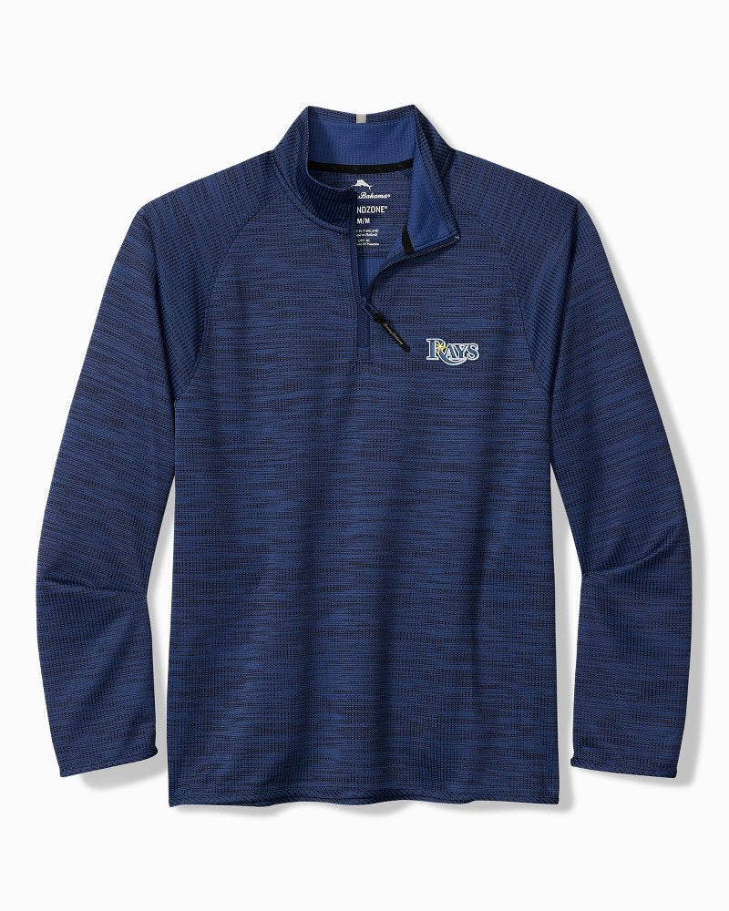 MLB Palm Pro Half-Zip IslandZone Sweatshirt - tampa_bay_rays