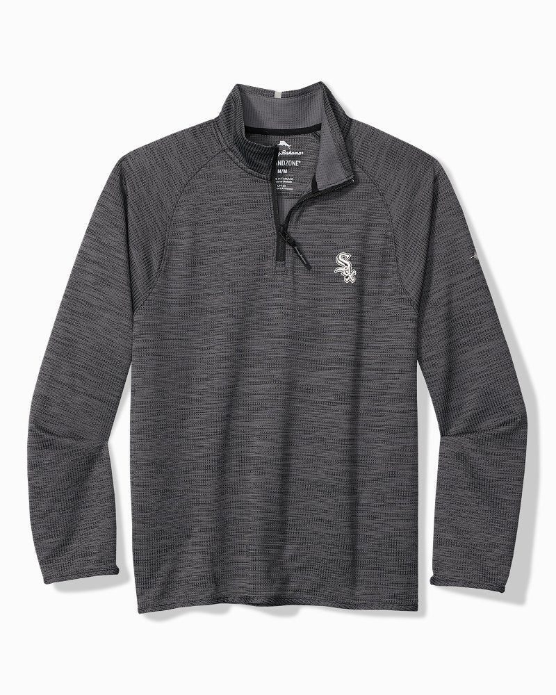 MLB Palm Pro Half-Zip IslandZone Sweatshirt - chicago_white_sox