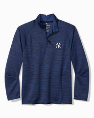 MLB Palm Pro Half-Zip IslandZone Sweatshirt - new_york_yankees