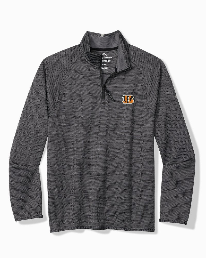 NFL Palm Pro Half-Zip IslandZone Sweatshirt - cincinnati_bengals