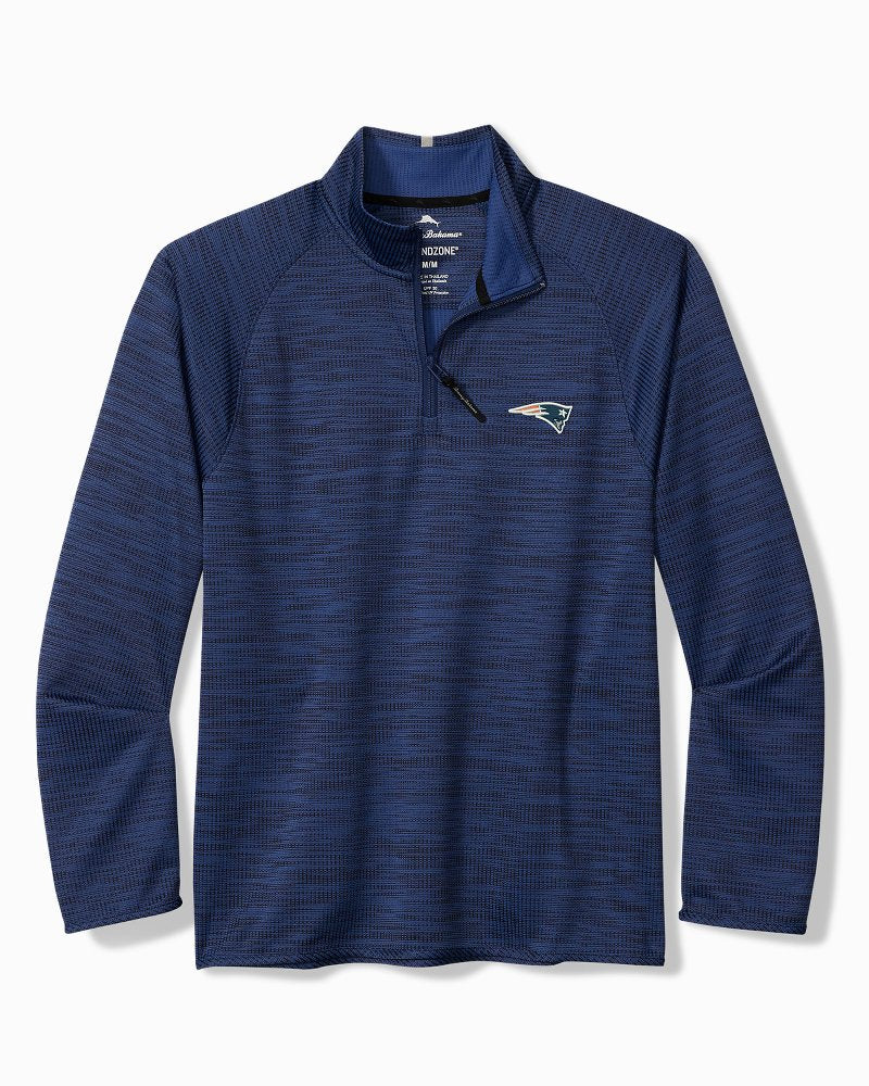 NFL Palm Pro Half-Zip IslandZone Sweatshirt - new_england_patriots