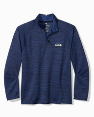 NFL Palm Pro Half-Zip IslandZone Sweatshirt - seattle_seahawks