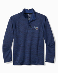 NFL Palm Pro Half-Zip IslandZone Sweatshirt - tennessee_titans