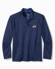 NFL Palm Pro Half-Zip IslandZone Sweatshirt - los_angeles_rams