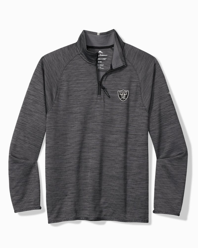 NFL Palm Pro Half-Zip IslandZone Sweatshirt - las_vegas_raiders