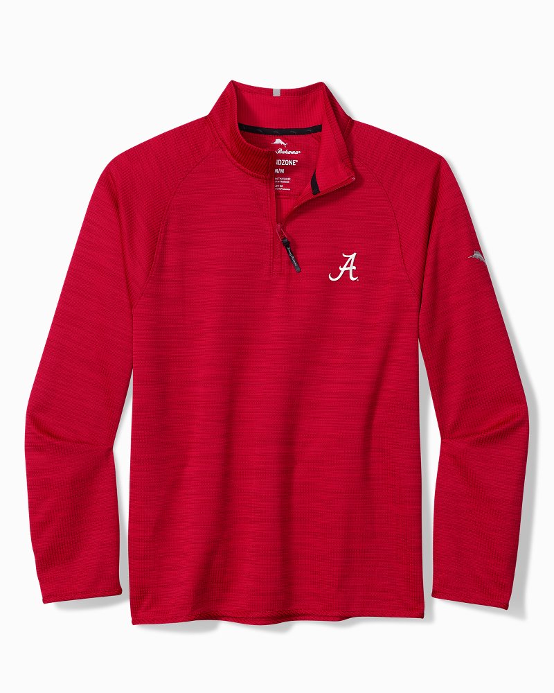 Collegiate Palm Pro Half-Zip IslandZone Sweatshirt - alabama