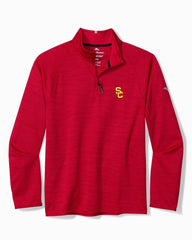 Collegiate Palm Pro Half-Zip IslandZone Sweatshirt - USC