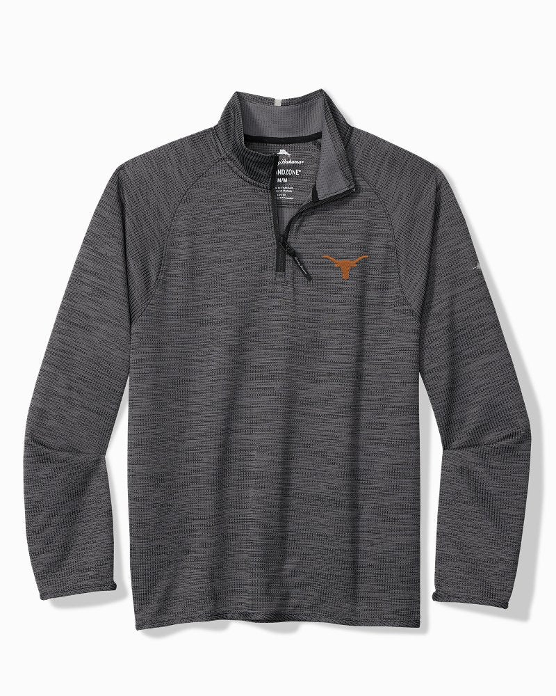 Collegiate Palm Pro Half-Zip IslandZone Sweatshirt - Texas