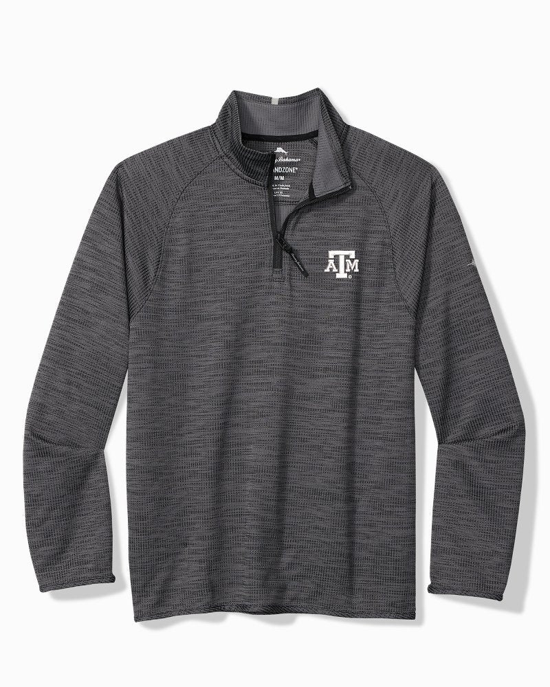Collegiate Palm Pro Half-Zip IslandZone Sweatshirt - texas_a&m