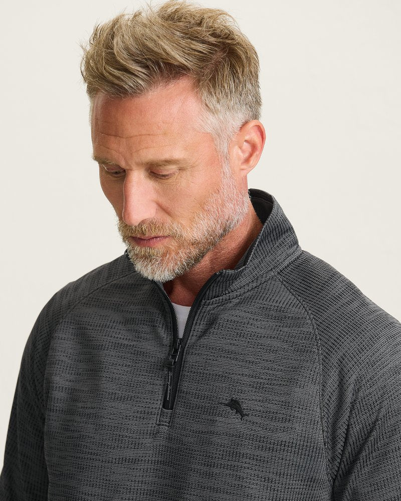 Palm Pro Half-Zip IslandZone Sweatshirt - Black