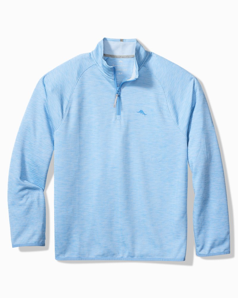Palm Pro Half-Zip IslandZone Sweatshirt - Blue Expanse