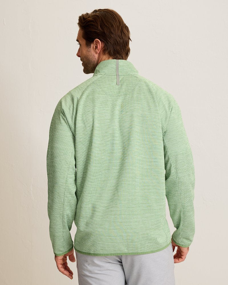 Palm Pro Half-Zip IslandZone Sweatshirt - Tropical Fern