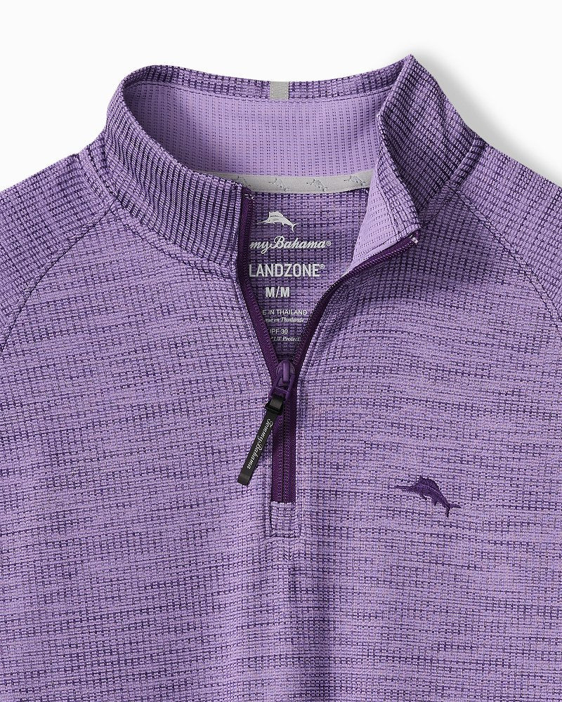 Palm Pro Half-Zip IslandZone Sweatshirt - Rich Amethyst