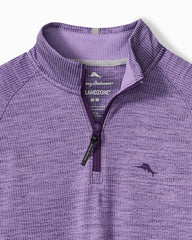 Palm Pro Half-Zip IslandZone Sweatshirt - Rich Amethyst