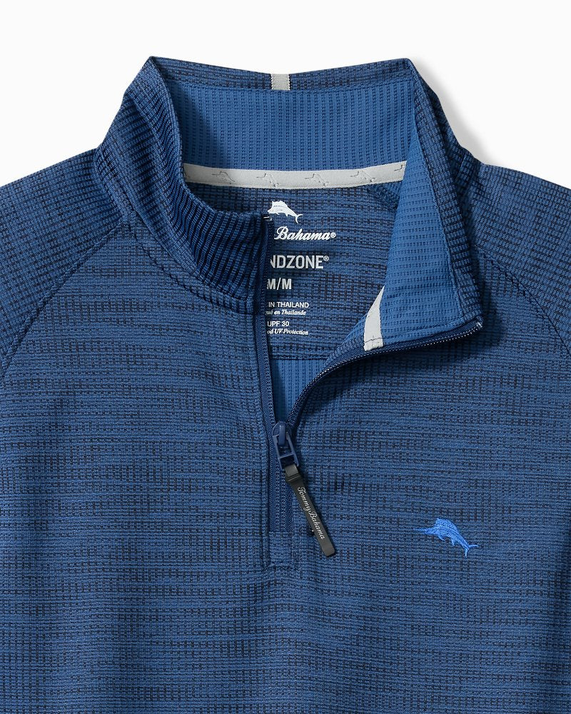 Palm Pro Half-Zip IslandZone Sweatshirt - Maritime