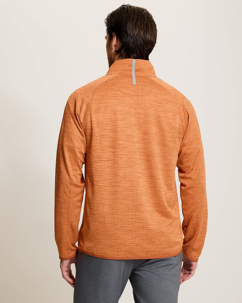 Palm Pro Half-Zip IslandZone Sweatshirt - Vegas Orange