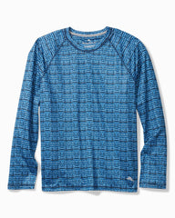 Tidal Dye Crew Long-Sleeve IslandZone Shirt - Starry Night